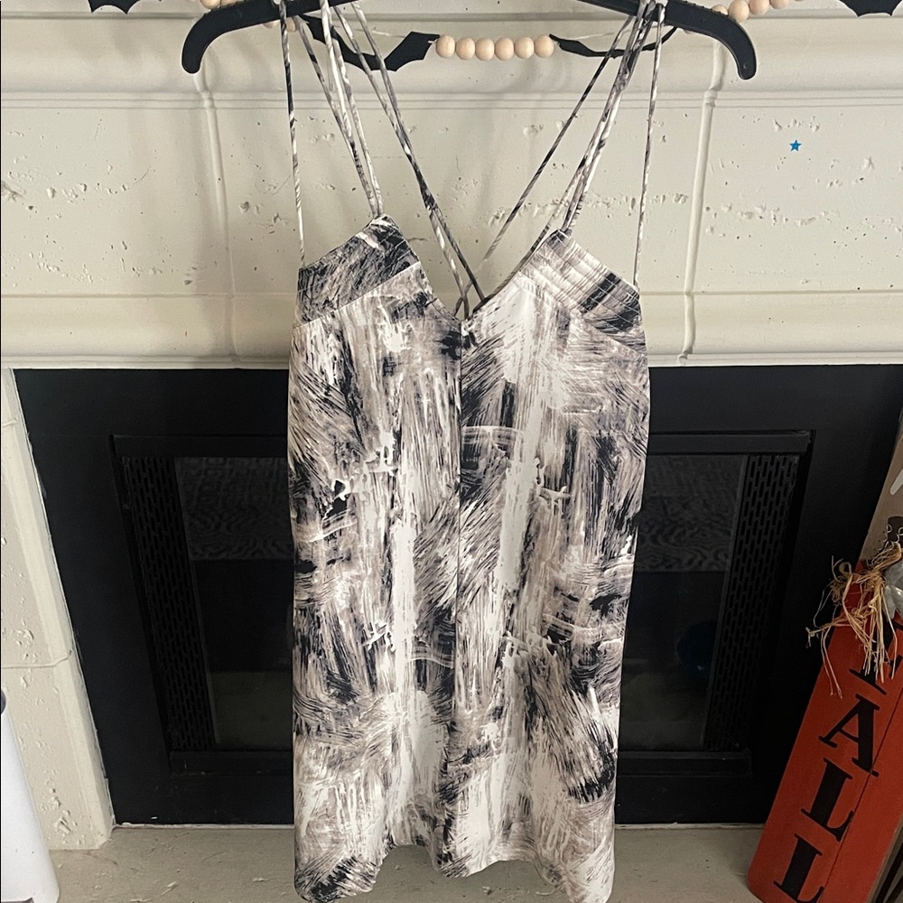 RVCA Monochrome Abstract Dress